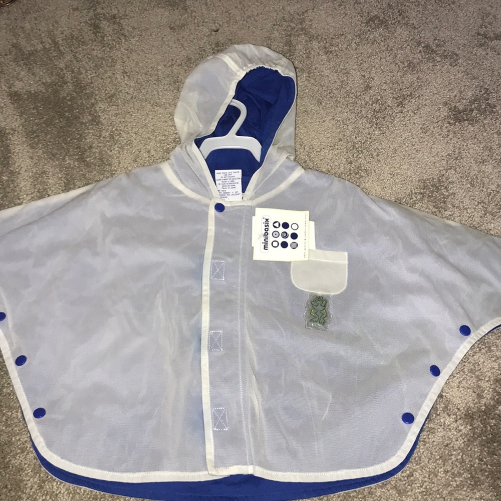 Puddle jumper rain jacket